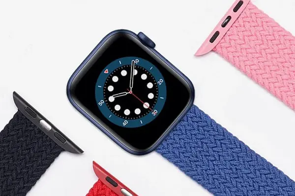 Elastiskt armband för iWatch Series 6 SE 5 4 3 
