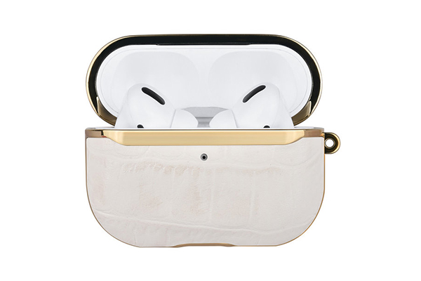 UNIQ Accessory AirPods Pro skal - Croco - Vit