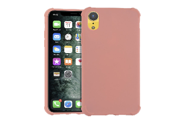 Silikon iPhone X skal - Rosa 