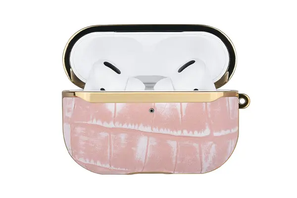 UNIQ Accessory AirPods Pro skal- Croco - Rosa