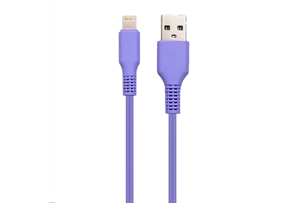 iPhone USB till lightning kabel 1M- lila