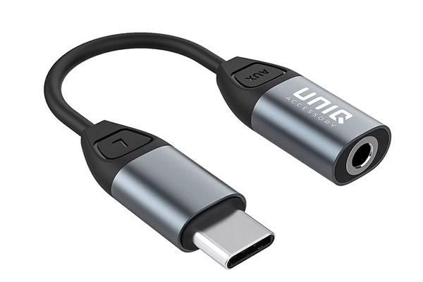UNIQ Accessory 3.5mm ljud till Typ-C Adapter