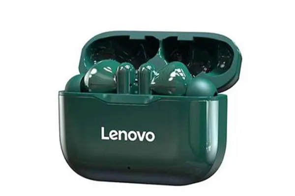 Lenovo LP1 TWS trådlös hörlur Bluetooth 5.0_grön