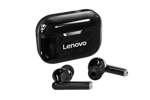 Lenovo LP1 TWS trådlös hörlur Bluetooth 5.0 _svart