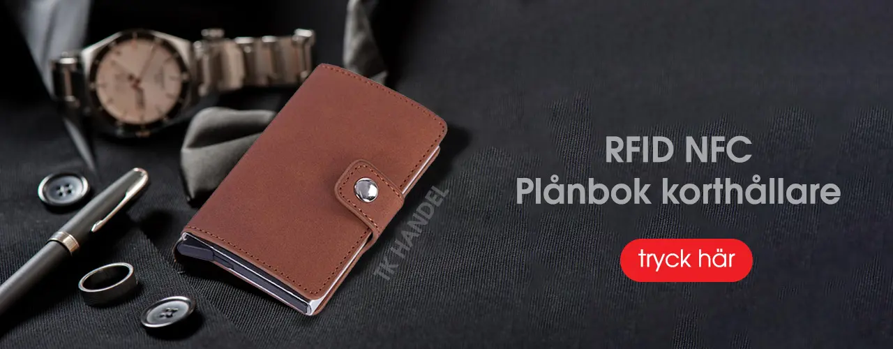 RFID NFC Plånbok korthållare