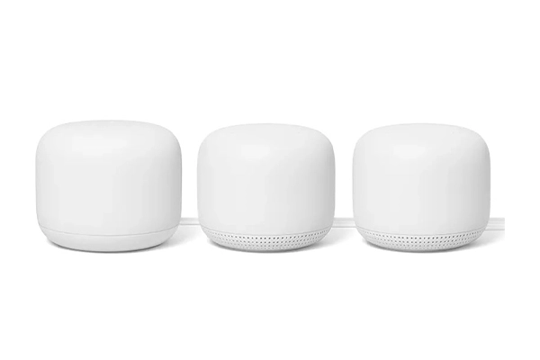 Google Nest Wifi Router and 2 Points