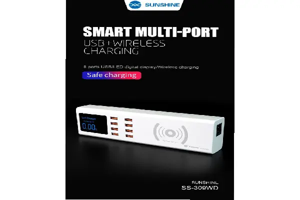 STDO Trådlös laddning + USB