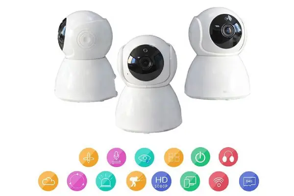 Xberry WiFi-kamera IP 1080P HD V380