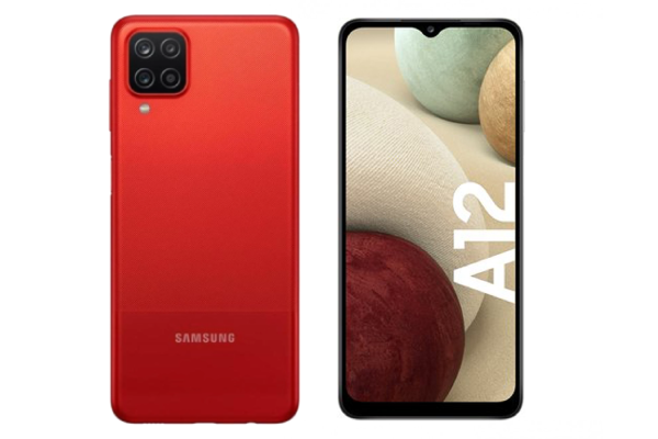 Samsung Galaxy A12 - 128GB - röd