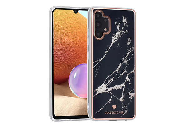 UNIQ Classic Samsung Galaxy A32 4G Skal - Marmor Svart