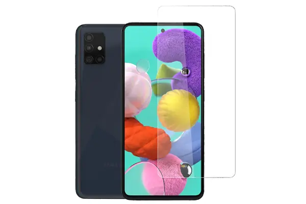 Samsung Galaxy A51  skärmskydd  - Härdat glas