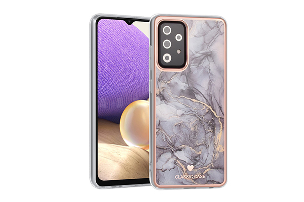 UNIQ Classic Samsung Galaxy A52 Skal - Marmorgrå